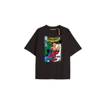 Spider-Man Gazete baskı Model No Way Home Tshirt