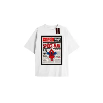 Spider-Man Gazete baskı Model No Way Home Tshirt