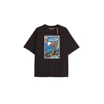 Spider-Man Gazete baskı Model No Way Home Tshirt
