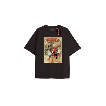 Spider-Man Gazete baskı Model No Way Home Tshirt
