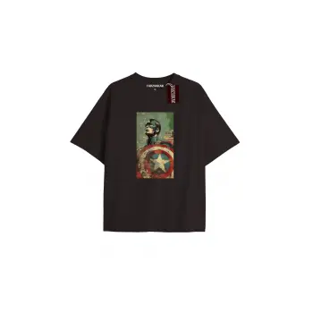 Spider-Man Gazete baskı Model No Way Home Tshirt