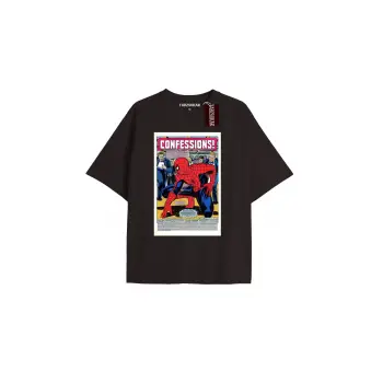 Spider-Man Gazete baskı Model No Way Home Tshirt