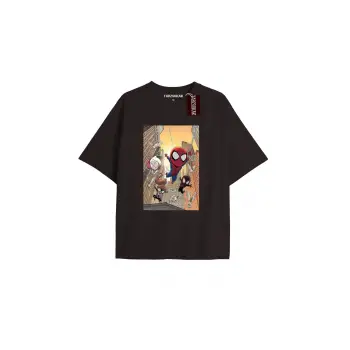 Spider-Man Gazete baskı Model No Way Home Tshirt