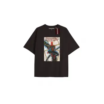 Spider-Man Gazete baskı Model No Way Home Tshirt