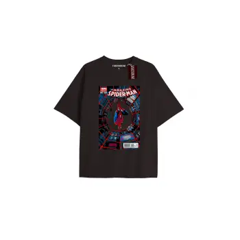 Spider-Man Gazete baskı Model No Way Home Tshirt