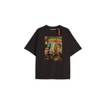Spider-Man Gazete baskı Model No Way Home Tshirt