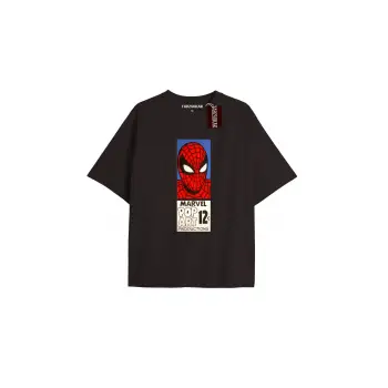 Spider-Man Gazete baskı Model No Way Home Tshirt