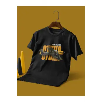 Stuka Siyah T-shirt