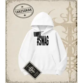 SWAG Oversize Unisex Kapşonlu Sweatshirt