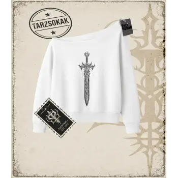 SWORD Kadın Kayık Yaka Sweatshirt