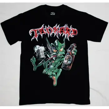 T REX JEEPSTER NEW BLACK T-SHIRT ÖN BASKILI