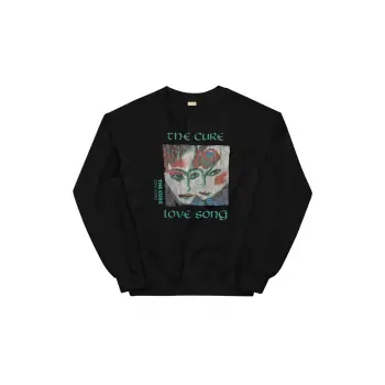 The Cure Sweatshirt Siyah