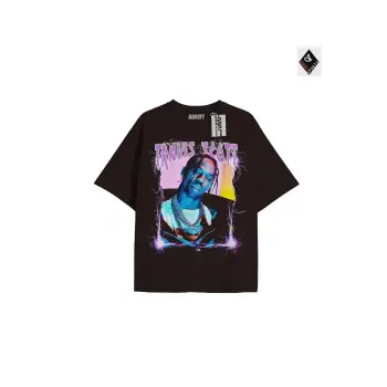 Travis Scott Siyah Oversize Unisex T-shirt