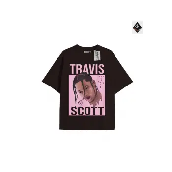 Travis Scott Siyah Oversize Unisex T-shirt