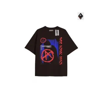 Travis Scott Siyah Oversize Unisex T-shirt