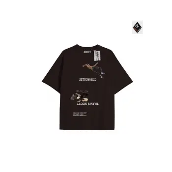 Travis Scott Siyah Oversize Unisex T-shirt