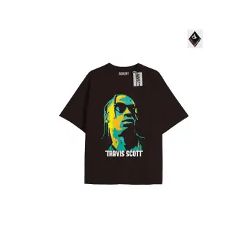 Travis Scott Siyah Oversize Unisex T-shirt