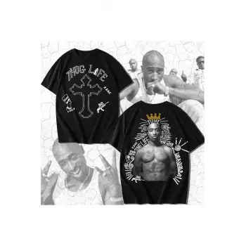 Trend 2pac Oversize Tişört