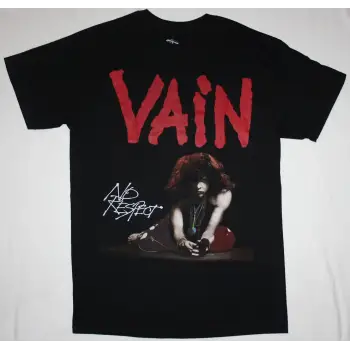 TRIUMPH NEVER SURRENDER TOUR 83 NEW BLACK T-SHIRT ÖN VE ARAKA BASKILI
