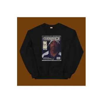 Tupac Sweatshirt Siyah