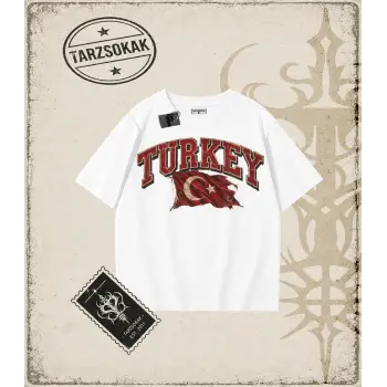 TURKEY Oversize Unisex Tişört