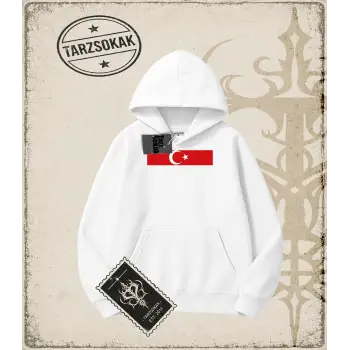 TÜRKİYE   Oversize Unisex Kapşonlu Sweatshirt