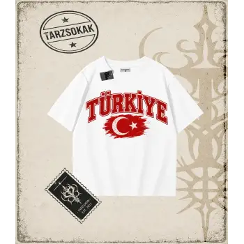 TÜRKİYE Oversize Unisex Tişört