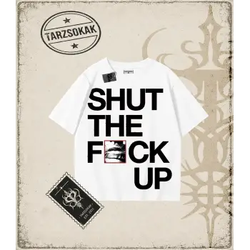 Typography   Oversize Unisex Tişört