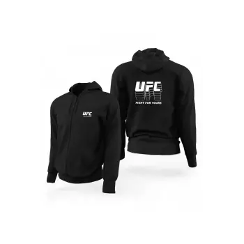 Ufc Fight For Yours Fermuarlı Kaps?onlu Sweathsirt 12925