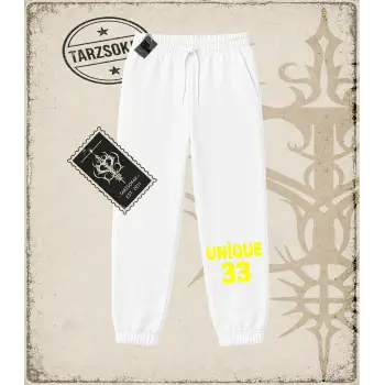 UNİQUE SARI Unisex Jogger Eşofman Altı