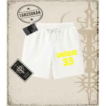 UNİQUE SARI Unisex Şort