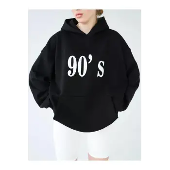 Unisex 90s Sweatshirt Siyah
