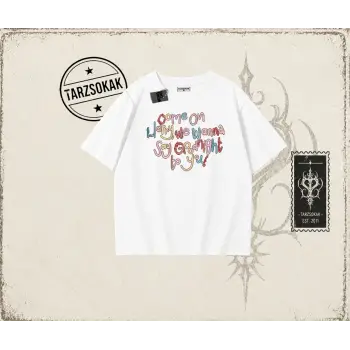 Unisex As It Was Oversize Unisex Tişört Beyaz