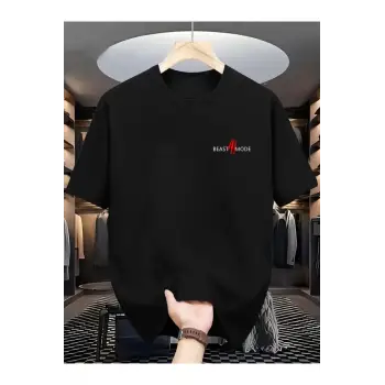 Unisex Beast Mode Baskılı Oversize