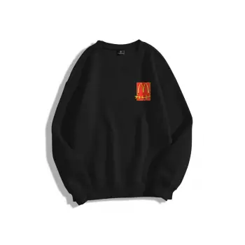 Unisex Cactus Pack Bisiklet Yaka Sweatshirt Siyah