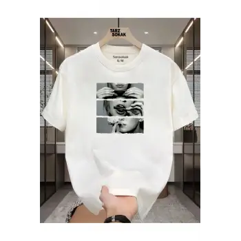 UNİSEX Carzy Lips T-shirt