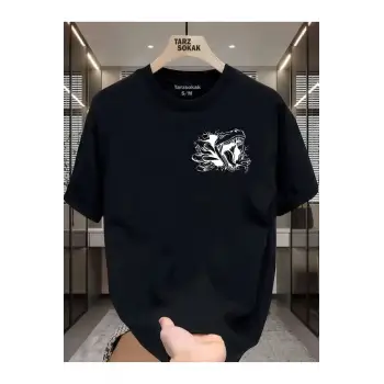 UNİSEX Çatlak Dino T-shirt