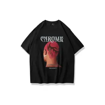 Unisex Chrome Tshirt Siyah