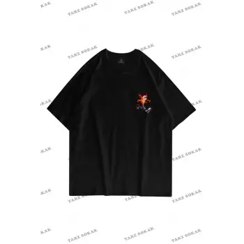 Unisex Crash Bandicoot Siyah