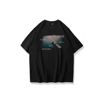 Unisex Deep Dream Tshirt Siyah