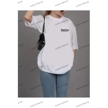 Unisex Destiny Rahat Kesim Oversize