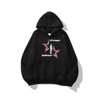 Unisex Dreamer Believer Sweatshirt Siyah
