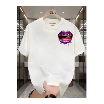 UNİSEX Dudak Lips T-shirt