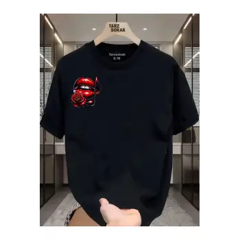 UNİSEX Dudak Lips T-shirt