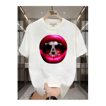 UNİSEX Dudak Lips T-shirt