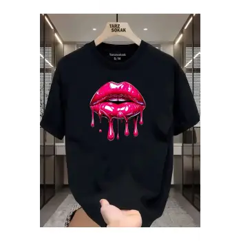 UNİSEX Dudak Lips T-shirt