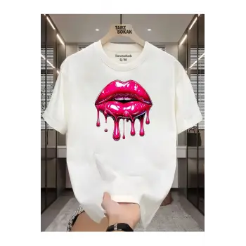 UNİSEX Dudak Lips T-shirt