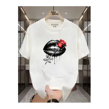 UNİSEX Dudak Lips T-shirt