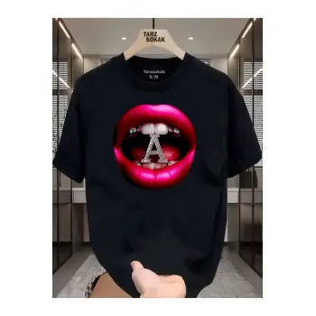 UNİSEX Dudak Lips T-shirt