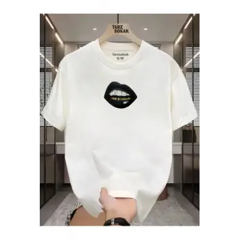 UNİSEX Dudak Lips T-shirt